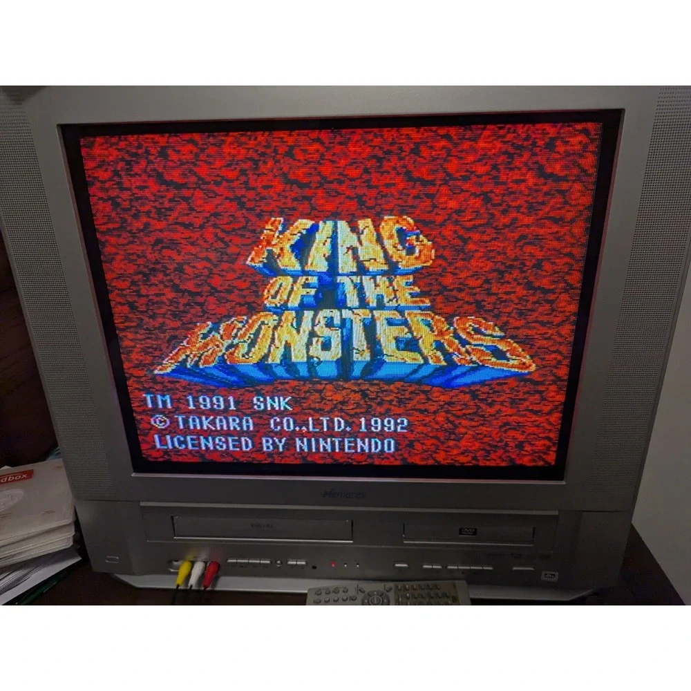 King of the‎ Monsters w/Box SNES No Manual- Tested - Authentic